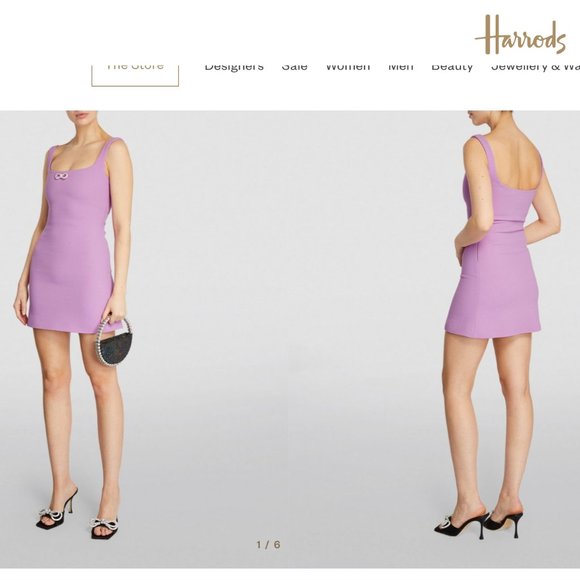 MACH & MACH MINI DRESS NWT $1095 SIZE 4 - Picture 2 of 8